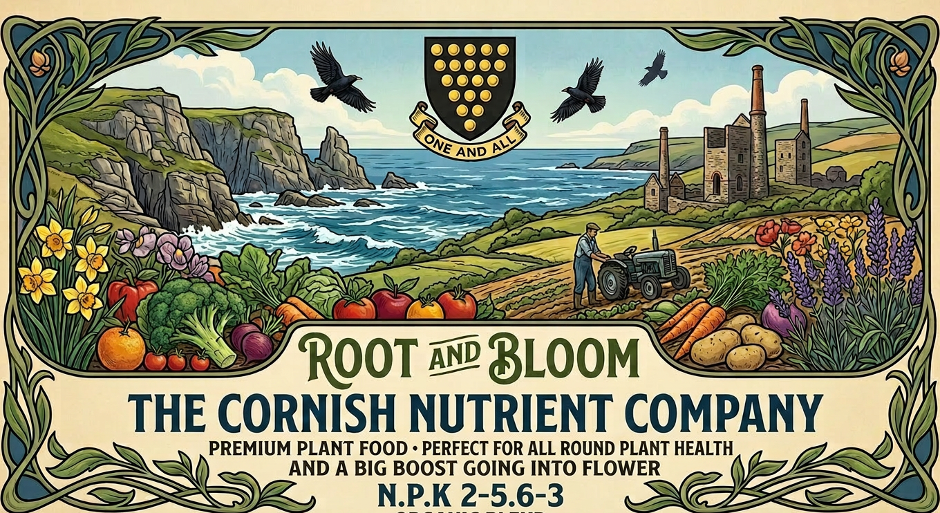 Root&Bloom Premium Plant Food : All Natural. All year round health and a big boost going into flower.
